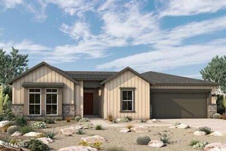 New construction Single-Family house 19009 W Lawrence Road, Waddell, AZ 85355 The Bergen- photo 0