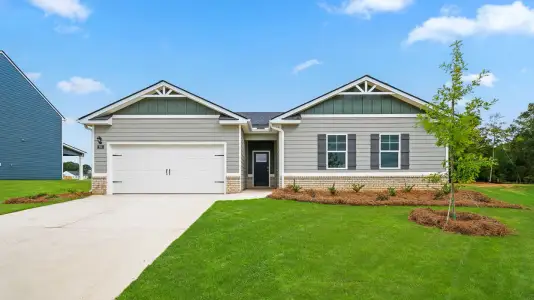 New construction Single-Family house 126 Bullock Pass Gps Use 746 Ga-124, Jefferson, GA 30549 plan Denton - image