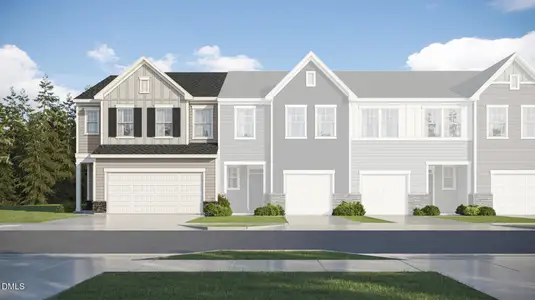 New construction Townhouse house 1110 Barred Owl Trl, Rolesville, NC 27587 - image