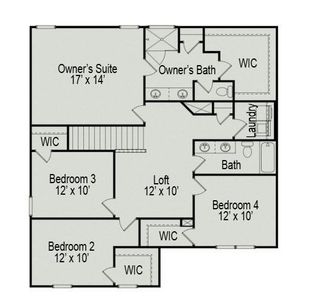 The McGinnis - 2nd Floor Layout