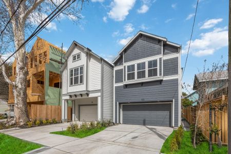 New construction Single-Family house 1125 E 24th St, Houston, TX 77009 plan Bordeaux - image