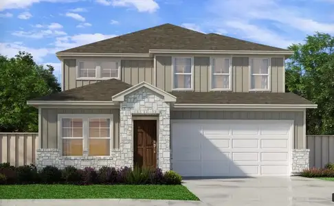New construction Single-Family house 128 Woodbrook Dr, Georgetown, TX 78674 - image