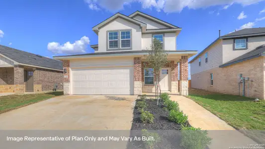 New construction Single-Family house 128 Raymondville Path, San Marcos, TX 78666 - image