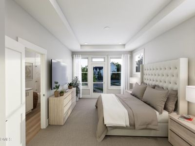 New construction Townhouse house 626 Cable Ct, Apex, NC 27523 plan Weston End Unit - image 5