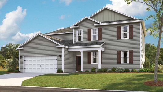 New construction Single-Family house 3705 Hawks Creek Dr, Apison, TN 37302 plan Fairview - image