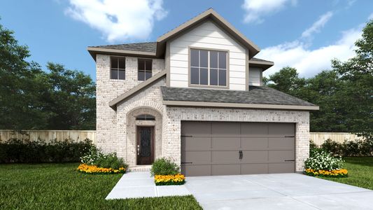 New construction Single-Family house 113 Civita Rd, Liberty Hill, TX 78642 plan 2399W - image