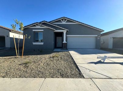 New construction Single-Family house 24131 W Sunland Ave, Buckeye, AZ 85326 Larkspur Homeplan- photo 0