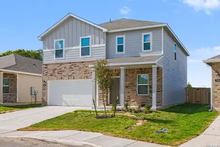 New construction Single-Family house 7246 King Bnd, San Antonio, TX 78252 plan Spectra - image