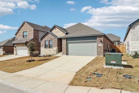 New construction Single-Family house 1419 Arcas Wy, San Antonio, TX 78245 plan The Preston (C403) - image