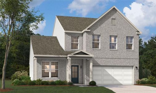New construction Single-Family house 86 Hickory Grove Ave, Lawrenceville, GA 30046 plan The Hollins - image