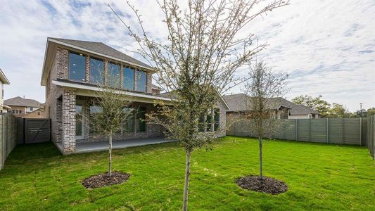 New construction Single-Family house 1009 Spring Gulch Ln, Georgetown, TX 78628 Design 2722H- photo 14 14