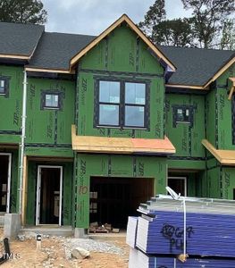 New construction Townhouse house 4073 Elk Creek Ln, Raleigh, NC 27612 plan Hudson 2 - image