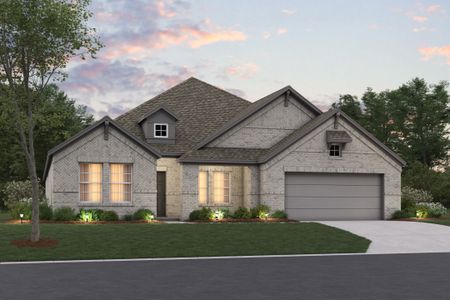 New construction Single-Family house 137 E Haymaker Rd, Celina, TX 75009 plan Arlington - 50' Smart Series - image