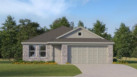 New construction Single-Family house 1127 Barbary Fields Street, Forney, TX 75126 Newlin- photo 0