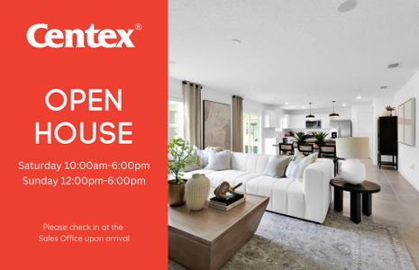 Open House this Weekend!