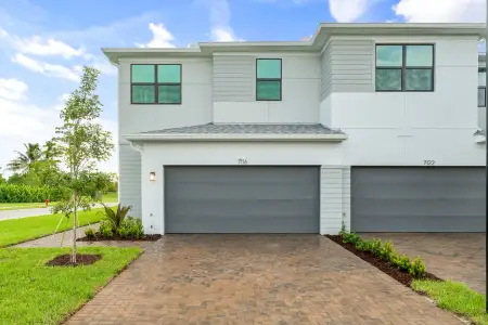New construction Townhouse house 9971 Sw Kiya Ct, Port St. Lucie, FL 34987 plan Ellery - image