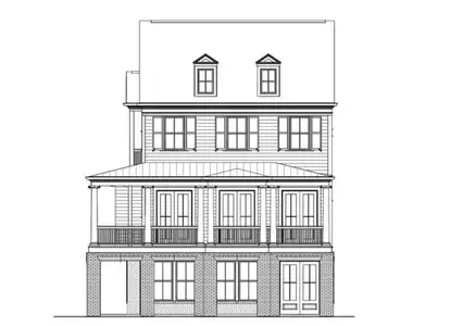 New construction Single-Family house 472 Chandler Ln, Woodstock, GA 30188 plan The Burton - image
