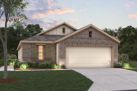 New construction Single-Family house 3730 Weichold Rd, San Antonio, TX 78109 plan Drummond - 30' Smart Series - image