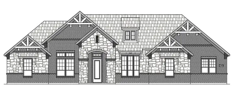 New construction Single-Family house 304 Oak Meadow Ln, Weatherford, TX 76085 plan The Wellington II - image 19