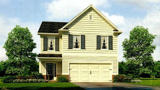 New construction Single-Family house 11963 Aukerman Wy, Hampton, GA 30228 plan Harbor - image