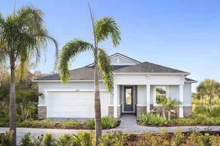 New construction Single-Family house 13104 Oxeye Ln, Parrish, FL 34219 plan Glades - image