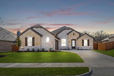 New construction Single-Family house 3121 Blue Hill Dr, Burleson, TX 76028 plan Concept 2370 - image