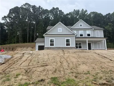 New construction Single-Family house 1280 Birch Wy, Loganville, GA 30052 plan (GA)Hayden A.3 3 Side Entry - image