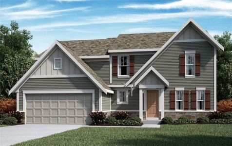 New construction Single-Family house 258 Pickens Bluff Ln, Hiram, GA 30141 Avery Cambridge Cottage- photo 0