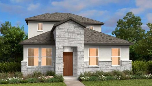 New construction Single-Family house 14009 Ausarina Trce, Del Valle, TX 78617 plan Walton - image