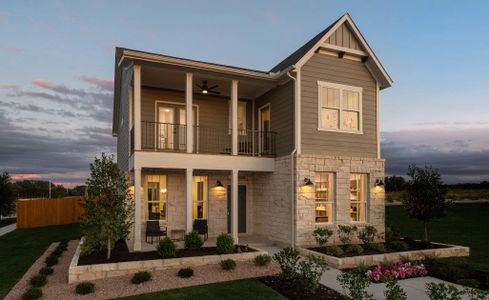 New construction Single-Family house 109 Travis Ln, Liberty Hill, TX 78642 plan Blue Jay - image