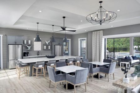 Interior of Clubhouse with Catering Kitchen