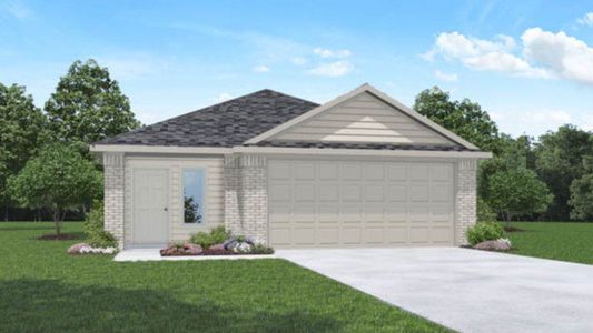 New construction Single-Family house 1675 Portia Ln, Conroe, TX 77301 plan Caroline - image