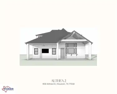 New construction Single-Family house 959 Althea Dr, Houston, TX 77018 - image