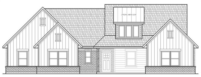 New construction Single-Family house 119 Trumpet Ct, Paradise, TX 76073 plan The Sydney - image