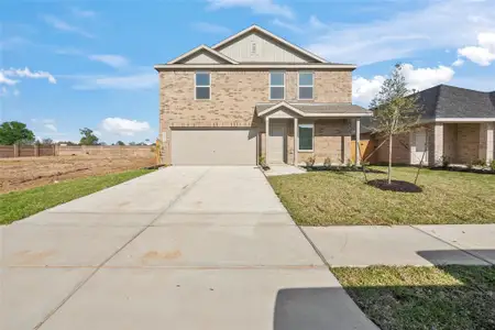 New construction Single-Family house 5218 Red Drum Dr, Baytown, TX 77521 Littleton- photo 0