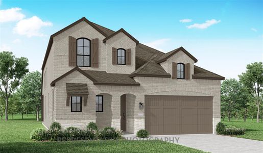 New construction Single-Family house 261 Menlo Bnd, Liberty Hill, TX 78642 plan McLaren Plan - image