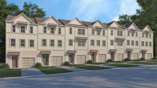 New construction Townhouse house 1336 Lakota Pl, Atlanta, GA 30315 null- photo 0