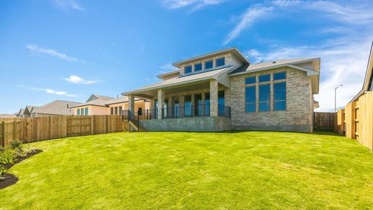 New construction Single-Family house 228 Crownbeard St, Georgetown, TX 78633 plan 3399W - image
