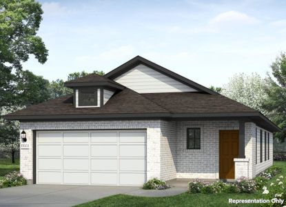 New construction Single-Family house 2330 Croaker Crk, San Antonio, TX 78245 plan Hunters Ranch 1533 - image