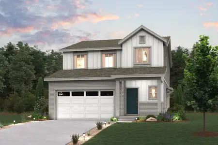 New construction Single-Family house 9471 Biscay Ct, Commerce City, CO 80022 plan Spruce - image