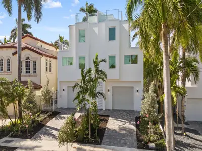 New construction Townhouse house 421 Hendricks Isle N, Unit North, Fort Lauderdale, FL 33301 null- photo 0