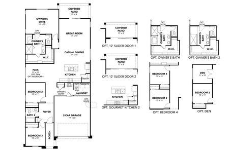New construction Single-Family house 12347 W Caraveo Pl, Peoria, AZ 85383 plan Clover - image