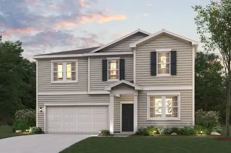 New construction Single-Family house 5108 Union Heights Wy, Flowery Branch, GA 30542 plan Travis - image
