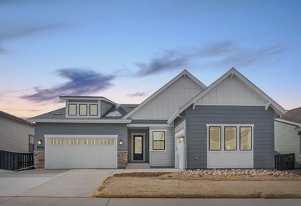 New construction Single-Family house 11475 Autumn Moon St, Littleton, CO 80125 5083 Brookside Elevation B - Lake Cottage- photo 0