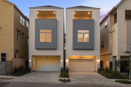 New construction Single-Family house 4618 Gibson Street, Houston, TX 77007 - photo 0 0