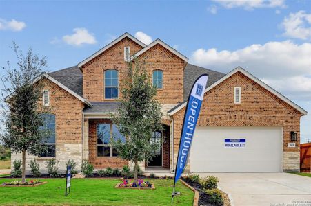 New construction Single-Family house 343 Lacey Oak, Castroville, TX 78009 Sheffield Plan- photo 7 7