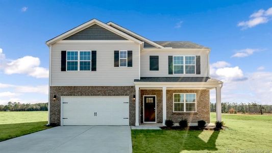 New construction Single-Family house 77 Finsbury Court, Lillington, NC 27546 Hayden - photo 0