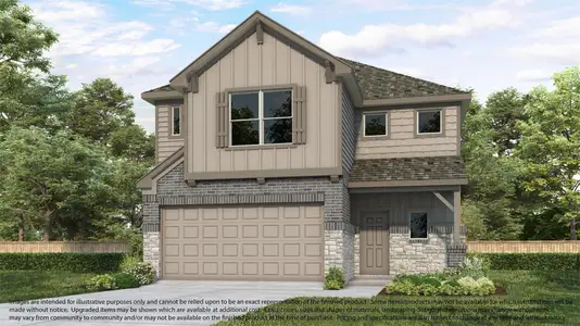 New construction Single-Family house 14803 Freestone Plum Ct, Houston, TX 77049 plan 142 - image