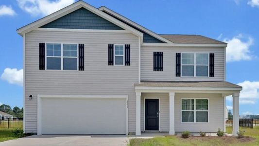 New construction Single-Family house 1743 Travor St, Navassa, NC 28451 plan Hayden - image