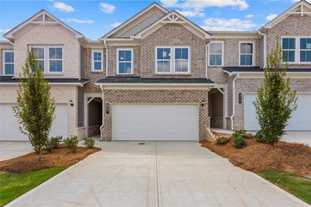 New construction Townhouse house 855 Pensive Run, Dacula, GA 30019 Danielson- photo 0